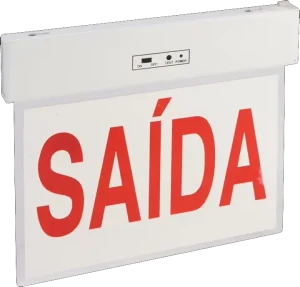 Fire YH 111 Evacuation Sign Rechargeable Running Man Fire LED Emergency Exit Sign Light With PVC Surface