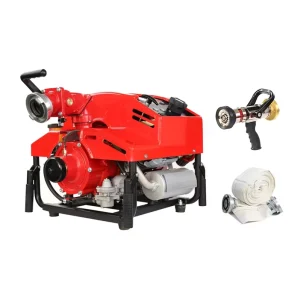 Firefighter Emergency Rescue Tool Petrol Engine Portable Fire Fighting Pump