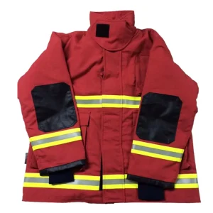 Firefighter Ensemble Nomex Aramid Jacket Pants Helmet Gloves EN 469 Certified Flame Resistant Waterproof Flexible Suit SCBA