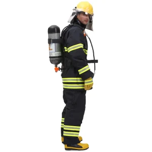Firefighter Fireproof Uniform Suit Moisture resistant Aramid Material Fire Fighting Clothing Type 02 Fireman Boots