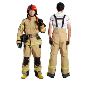 Firefighter Protective Gear Foreign Trade Export Custom Flame Retardant Aramid Firefighting Suits Emergency Rescue