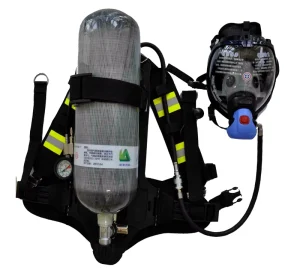 Firefighter SCBA Complete Set Full Face Mask Self Contained Breathing Apparatus Optional Configuration for Rescue Gear