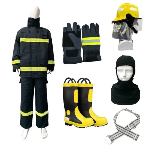 Firefighter Safety Clothes Boots Nomex Helmet Gear Emergency Rescue Uniform Fireman Suit