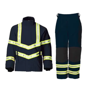 Firefighter Safety Firefighting Operations Fireman Suit Aramid Material ISO Certified Level D Protection