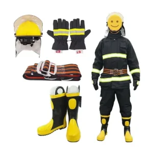 Firefighter Suit 3C Certified Flame Retardant Heat Insulation Fire Suit Workwear