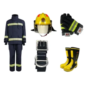 Firefighter Suit Fireman Uniform Fire Fighting Costume Firefighting Clothing Nomex Aramid Full Body Flame Retardant Emergency
