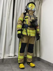 Firefighter Suit Nomex Aramid Fireman Uniform Fire Fighting Costume Firefighting Clothing Flame Retardant OEM Europe Style
