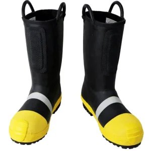Firefighters Protective Equipment Heat Insulation and Puncture-resistant Firefighting Rubber Boots