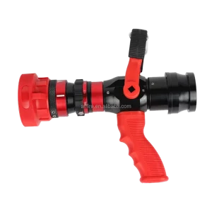 Firefighting Automatic Fire Hose Nozzle Fire Fighting Emergency Rescue Equipment Adjust Selectable Flow Nozzle Pistol Grip Water