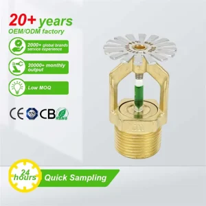 Firefighting Equipment Accessories Ceiling Brass Fire Water Sprinklers