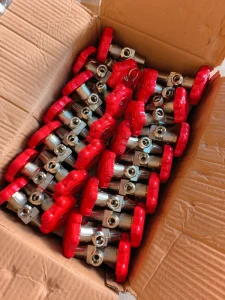 Firefighting Equipment Accessories Co2 Safety Parts Brass Trolley Fire Extinguisher Valves for Carbon Dioxide
