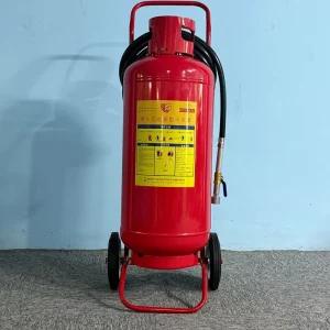 Firefighting Equipment Factory Wheeled Water Based Fire Extinguisher Customized 45kg 60kg 65kg Fire Extinguisher for Oil Fire