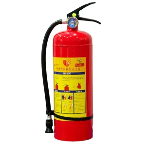 Firefighting Equipment Manufacturer 2kg 3kg 6kg 9kg Carbon Steel Handheld Water Based Fire Extinguisher