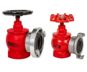Firefighting Fire Hydrant Ductile Iron Red Vertical for Fire Extinguisher Equipment