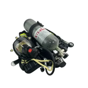 Firefighting Safety Breathing Apparatus SCBA Fireman Firefighter Respiratory Apparatus Carbon Fiber Gas Cylinder