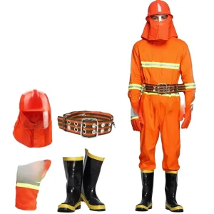 Firefighting Suit Flame-retardant Suit Fireproof Suit Firefighting Equipment for Firefighter Firefighting Tools