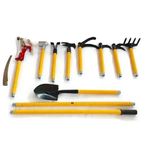 Firefighting Supplies Multifunctional Tools Set with Fire Extinguishers Hooks Stainless Steel Rubber Fire Protection