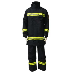Fireman Flame-Retardant Fire Resistant High Temperature Resistance 4-Layer Structural Firefighting Suit