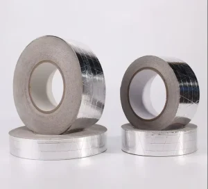 Fireproof FSK Foil Scrim Kraft Tape Class A Flame Retardant For Building Insulation China Factory