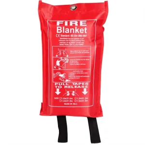 Fireproof Gear for Fire Fighting Fiberglass Fire Blanket with Flame Retardant Protection for Kitchen Use