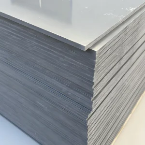 Fireproof PVC Plastic Sheet UL94 V0 Flame Retardant UV Resistant Food Grade Heat Resistant Customizable Sizes Cutting Service
