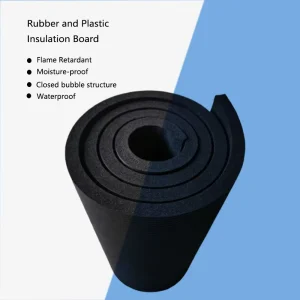 Fireproof Rubber Foam Sheet Thermal Insulation Roll Acoustic Absorbing Material for Construction and Housing Projects