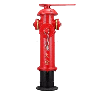Fixed Double Outlet Recyclable Water Based Stainless Steel Fire Hydrant with Chain for Airport Fire Protection
