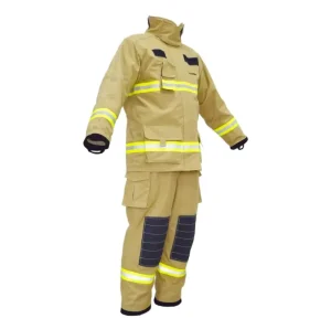 Flame Retardant Aramid Firefighter Uniform Protective Suit for Emergency Rescue Scenarios