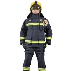 Flame Retardant Aramid Nomex Fire Suit for Emergency Rescue Category 1 Hazard Protection Split and Full-Body Style