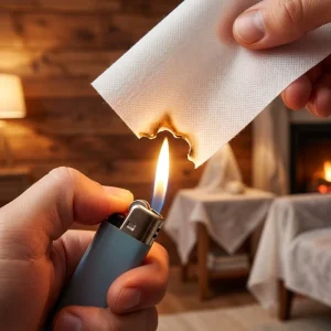 Flame Retardant PP Nonwoven Fabric Fire Resistant Durable Material
