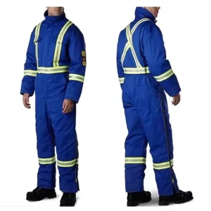 Flame Retardant Reflective Safety Clothing Mechanic Welder Coverall Working Uniform