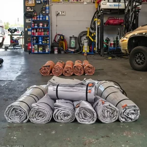 Flame Retardant Safety Emergency Fireproof Car Fire Blanket Suppression Protection Automotive EV Electric Vehicles