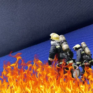 Flame Retardant Woven Heavyweight Fabric FR Cloth for Oil & Gas Firefighting Power Plant Workwear Boys & Girls