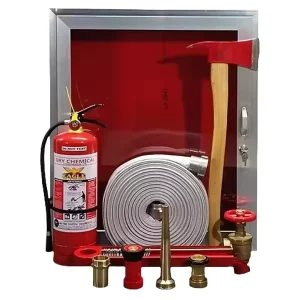 Flexible Firefighting Equipment Accessories Fire Cabinet Knob Lock with Fire Extinguisher and Fire Hose Reel