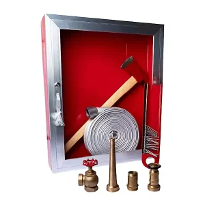 Flexible Firefighting Equipment Accessories Lock Extinguisher Cabinet with Fire Retardant Artery Firefighting Equipment Reel
