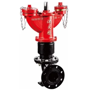Flexible Outdoor Cast Iron Manual Plug Water Fire Hydrant Valve for Fire Fighting