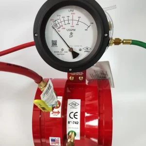 Flow Meter Fire Protection System Ductile Iron FM UL Fire Fighting Pipes Fire Sprinkler System Cast Iron Grooved Flow Meter