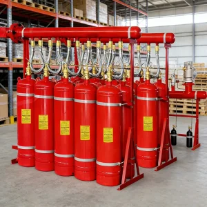 Fm200 Suppression System Fire Suppression System Clean Agent Automatic Gas Fire For Computer and Electronic Equipment Room