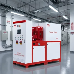 Fog Water Mist Fire Suppression System for Industrial Commercial Machinery Turbine Transformer Hotel