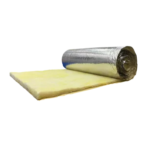 Foil Backed Insulation R1.3 ASNZ Fiberglass Glass Wool Insulation Building Facing Materials Sound Proofing