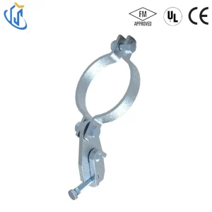 For FM CE Approved Carbon Steel UTT20 Anti Seismic Pipe Clamp NFPA13 Compliant Sway Brace Clamp for 1″-8″ Sch10 Sch40 Pipes