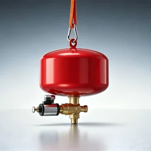 For T70 T70P T100 T100S Drones Metal Ultra Fine Powder Fire Extinguisher with 5m Spray Distance 30s Discharge