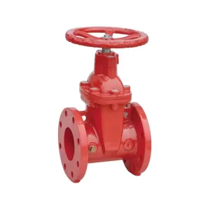 For UL Certified FM Fire Fighting System Fire Sprinkler Gate Valve with Pipes Fire Protection Equipment Accessory