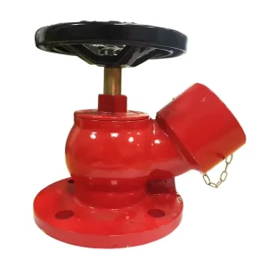 For UL FM Oblique Fire Hydrant Valve with Flange End Firefighting Equipment Accessory