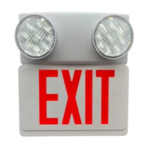 Foreign Trade Safety Exit Sign, Fire Emergency Sign, Evacuation Escape Reflective Sign, Illuminated Dual Head Emergency Light