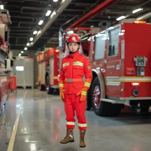 Forest Fire Protective Clothing Set Fire Retardant and Emergency Rescue EN469 Standard Fire Protective Clothing