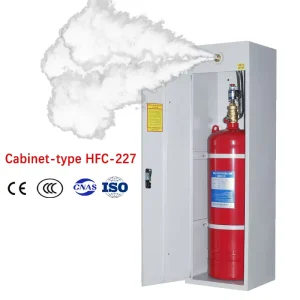 GQQ100 2.5 XF 100L Stainless Steel HFC 227ea Fire Extinguisher System FM200 Gaseous Fire Suppression Industrial Grade
