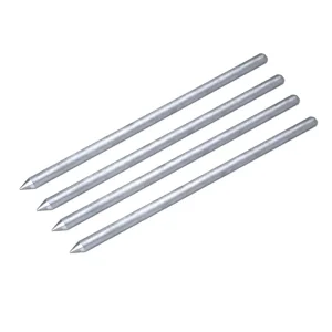 Galvanized Earth Rod GGR Model 12.7mm 14.2mm 16mm Custom Length High Strength for Grounding Lightning