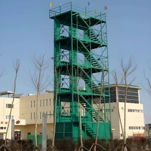 Galvanized Fire Resistant Angle Steel Tower for Outdoor Fire Stations