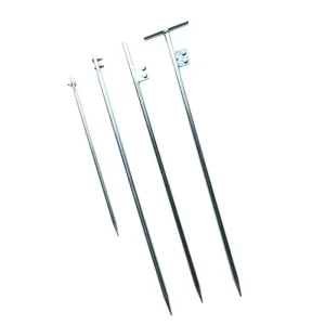 Galvanized Steel Ground Rod with Ring Shank for EV Charging Station Safety Earthing Lightning Protection